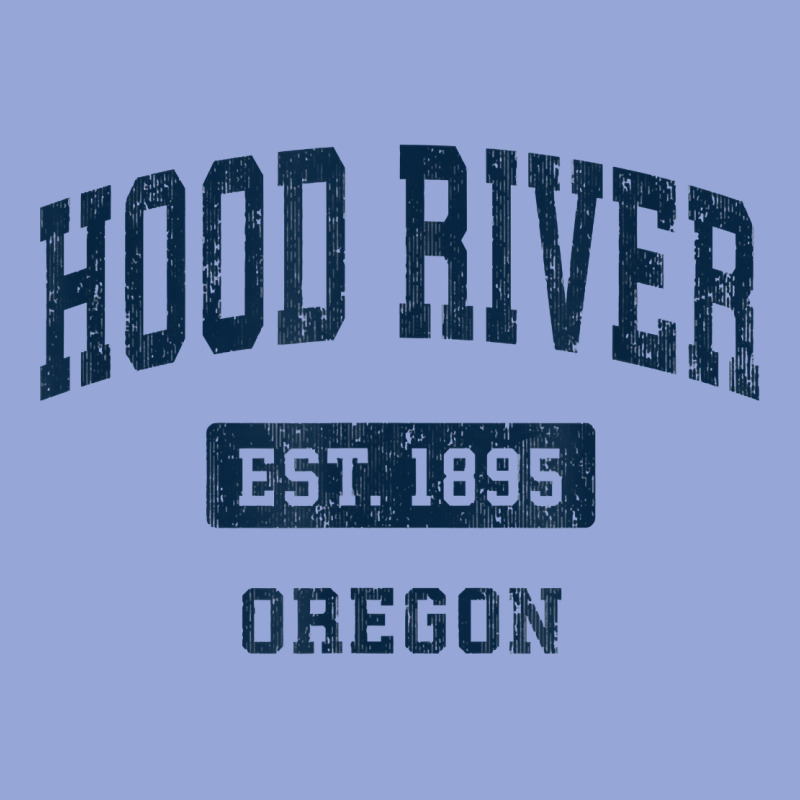 Hood River Oregon Or Vintage Sports Established Navy Design T Shirt Classic Tee by linhVisuals | Teevron