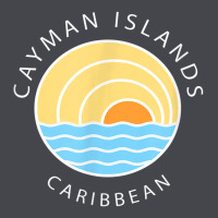 Cayman Islands Retro Colorful Ocean Sunset Palm Tree Novelty Classic Tee | Teevron
