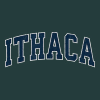 Ithaca New York Ny Vintage Sports Design Navy Design T Shirt Classic Tee | Teevron