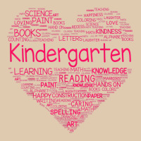 Cute Love Heart Kindergarten Teacher Valentines Day Womens Classic Tee | Teevron