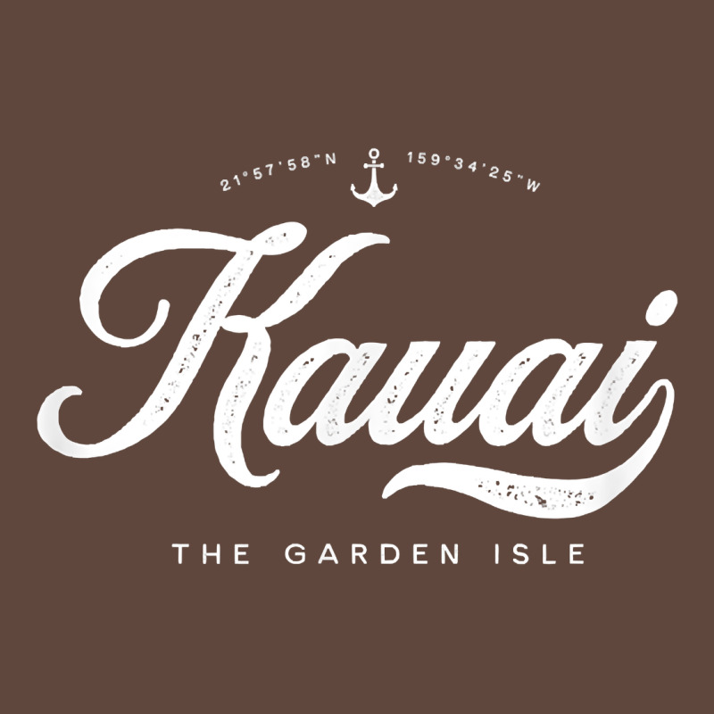 Kauai Hawaii Vintage Retro T Shirt Classic Tee by linhVisuals | Teevron