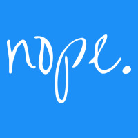 Funny Nope Classic Tee | Teevron