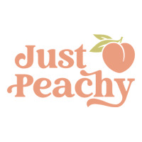just peachy retro 70s georgia peaches summer fruit | Teevron
