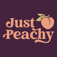 Just Peachy Retro 70s Georgia Peaches Summer Fruit Classic Tee | Teevron