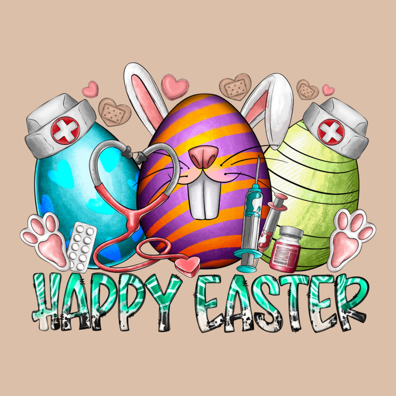 Happy Easter Day Eggs Nurse Urban Heavy Tee by RacoonDesign | Teevron