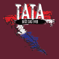 Mens Tata Croatian Father Croatia Bester Papa Father's Day Classic Tee | Teevron