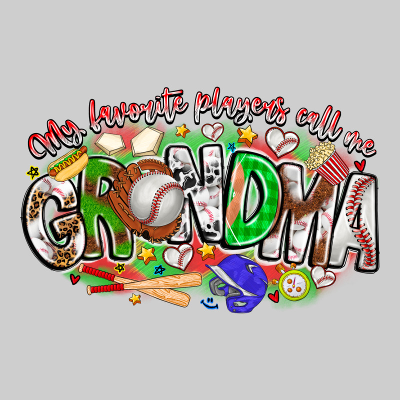 My Favorite Platers Call Me Grandma Baseball Premium Tee by CowhideDigitalArt | Teevron