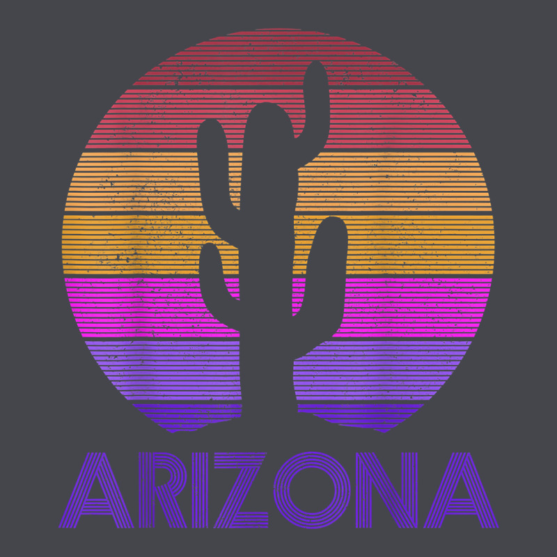 Arizona   Vintage Retro Cactus Souvenir Gift T Shirt Classic Tee by linhVisuals | Teevron