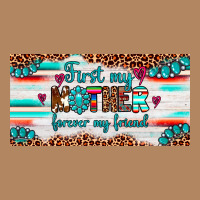 First My Mother Forever My Friend  License Plate Long Sleeve Tee | Teevron