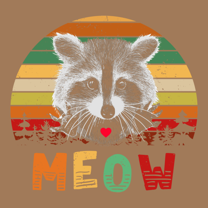 Funny Vintage Raccoon Meow Raccoon Lovers Classic Tee by linhVisuals | Teevron