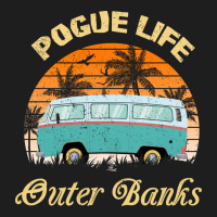 Pogue Life Outer Banks Retro Vintage Sunny Classic Tee | Teevron