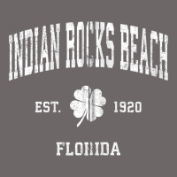 Indian Rocks Beach Florida Vintage Shamrock Sports Zip Hoodie Classic Tee | Teevron