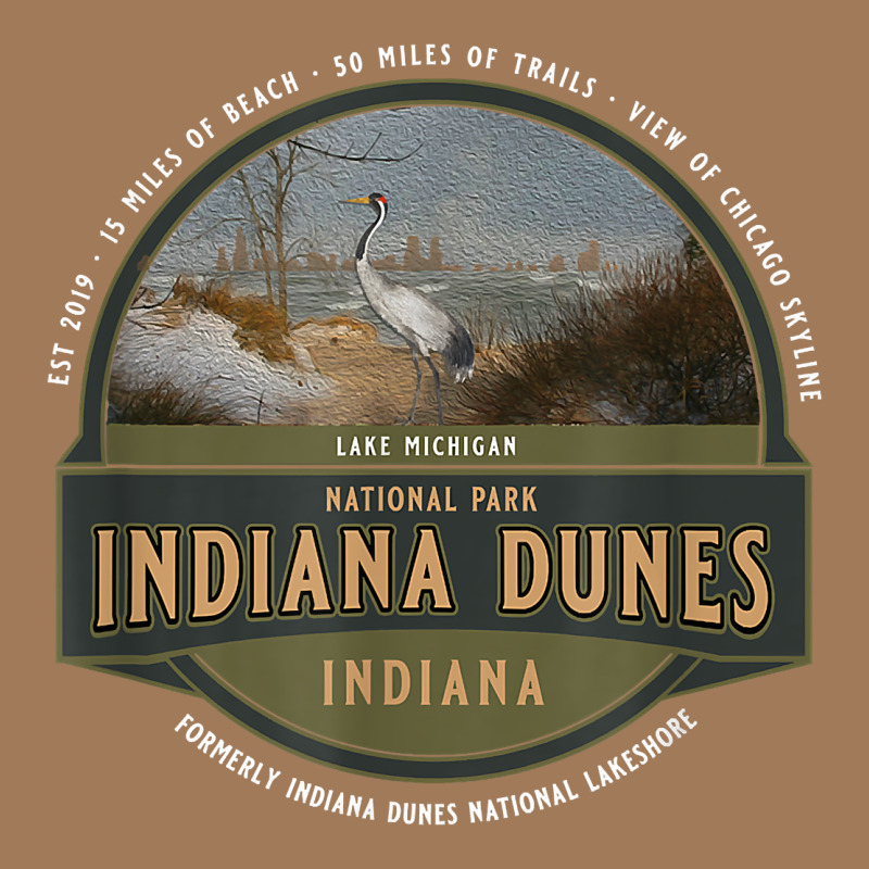 Indiana Dunes National Park Lake Michigan Beach Trails T Shirt Classic Tee by linhVisuals | Teevron