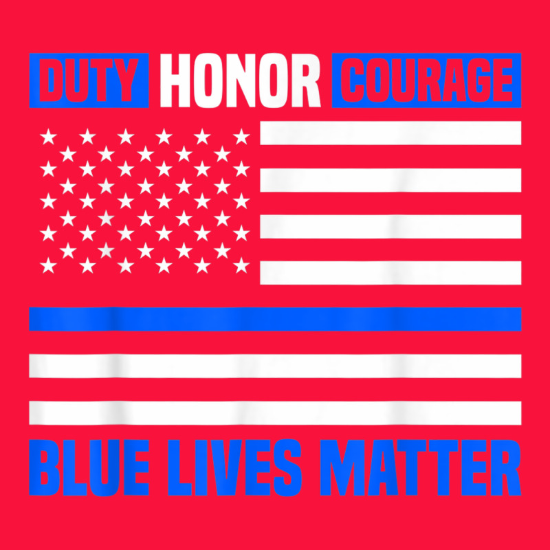Blue Lives Matter For Police Officer Classic Tee by linhVisuals | Teevron