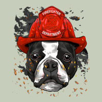 Boston Terrier Firefighter Boston Terrier Dog Lover Premium Classic Tee | Teevron