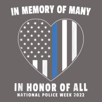 National Police Week Shirt In Memory And Honor Us Flag Classic Tee | Teevron