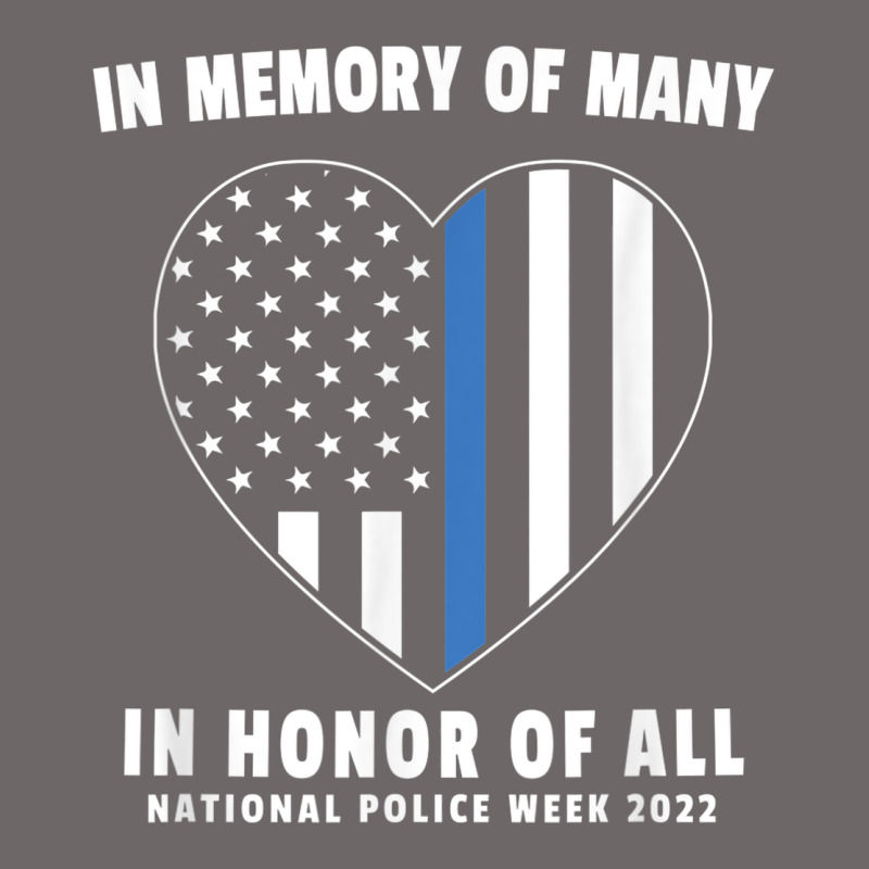 National Police Week Shirt In Memory And Honor Us Flag Classic Tee by linhVisuals | Teevron