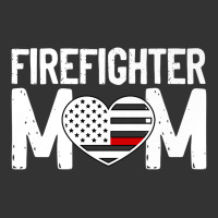 female firefighter mom thin red line flag firefighting premium | Teevron