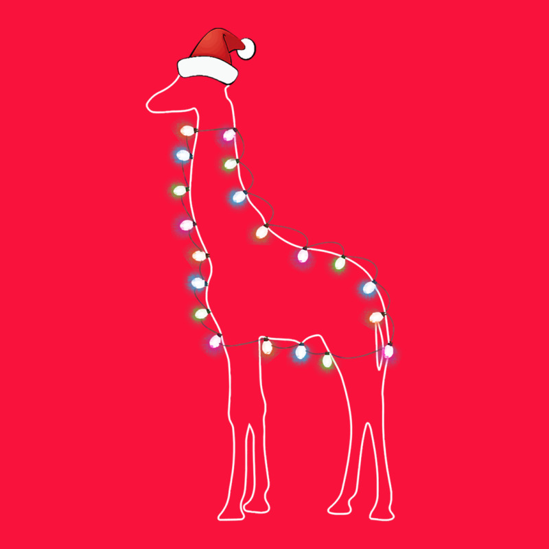 Santa Giraffe Christmas Color Led Classic Tee by linhVisuals | Teevron