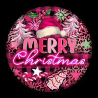 Pink Merry Christmas Heavy Core Tee | Teevron