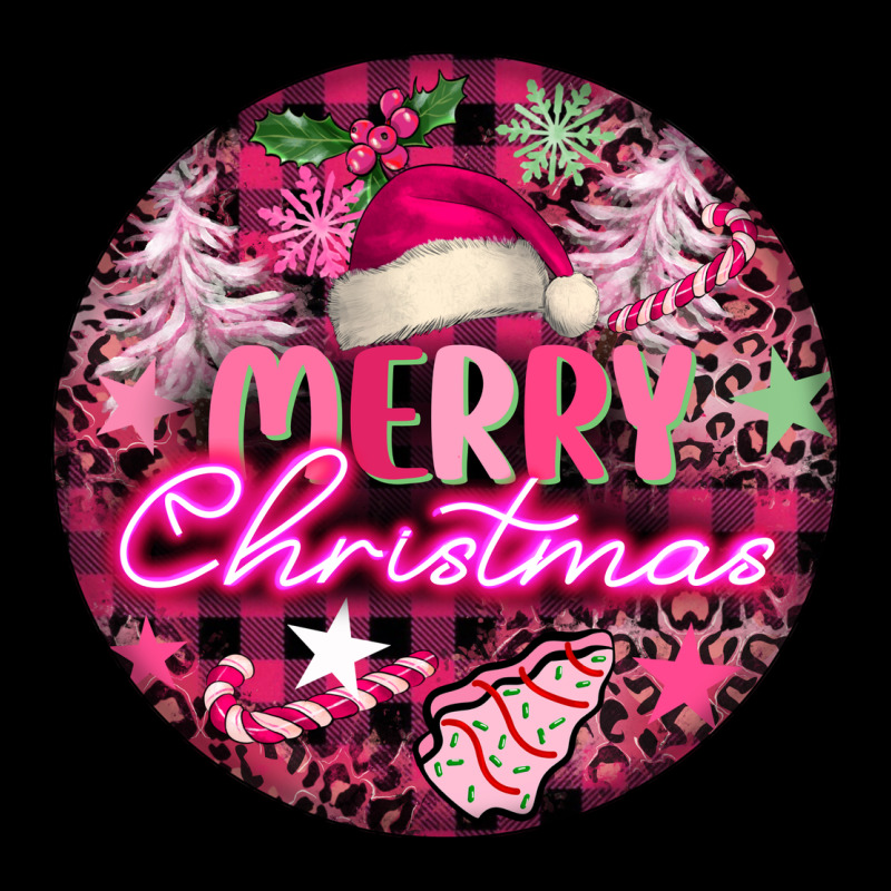 Pink Merry Christmas Heavy Core Tee by FaDigitalArtStudio | Teevron