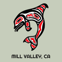 Mill Valley, California Native American Orca Killer Whale Raglan Baseb Classic Tee | Teevron