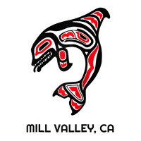 mill valley, california native american orca killer whale raglan baseb | Teevron