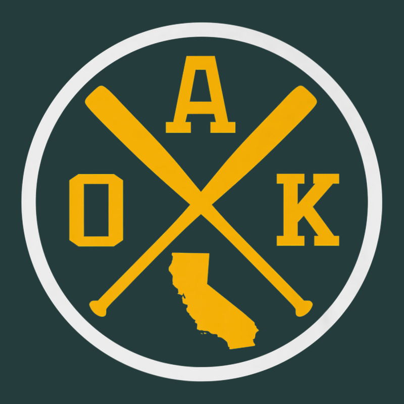 Retro Oakland Baseball Emblem Vintage Oak Premium Classic Tee by linhVisuals | Teevron