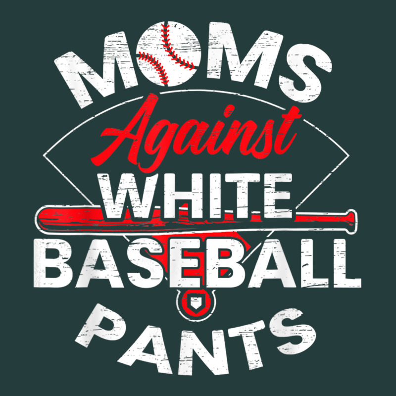 Moms Against White Baseball Pants Sport Lover Mothers Day Classic Tee by linhVisuals | Teevron