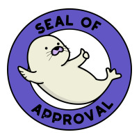 seal of approval baby art | Teevron