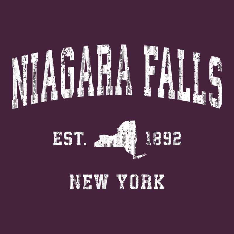 Niagara Falls New York Ny Vintage Athletic Sports Design T Shirt Classic Tee by linhVisuals | Teevron