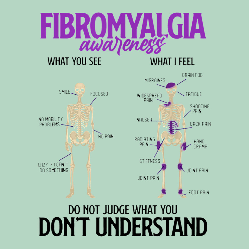 Fibromyalgia Awareness Do Not Judge What You Dont Understand Classic Tee by linhVisuals | Teevron