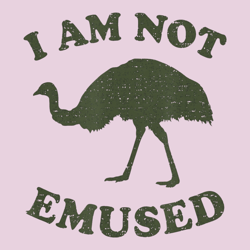 Funny Not Emu Sed Emu   Not Amused Ostrich Bird Classic Tee by linhVisuals | Teevron