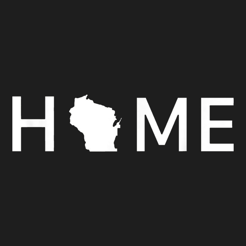 Home In Wisconsin Love U.s Classic Tee by linhVisuals | Teevron