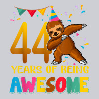 44 Years Old Birthday Sloth Dabbing 44th Birthday Sloth Classic Tee | Teevron