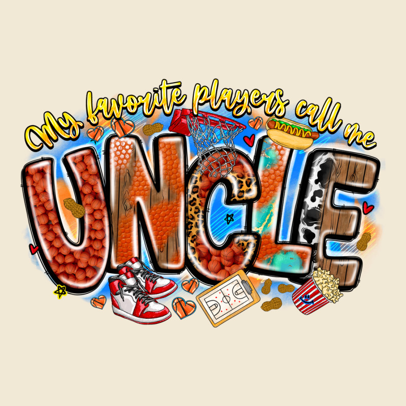 My Favorite Players Call Me Uncle Basketball Premium Tee by CowhideDigitalArt | Teevron