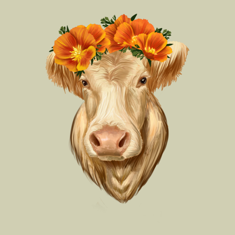 Charolais Cow Heavy Core Tee by RanaPortraitStore | Teevron