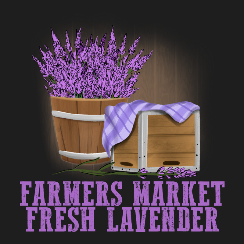 Farmers Market Fresh Lavender Classic Tee by linhVisuals | Teevron