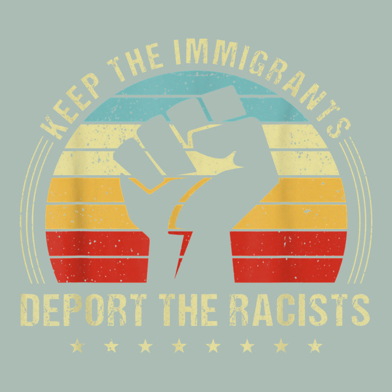 Keep The Immigrants Deport The Racists Classic Tee by linhVisuals | Teevron