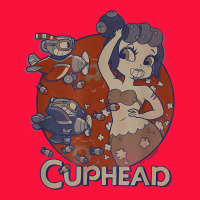 Cuphead Cala Maria Airplane Attack T Shirt Classic Tee | Teevron