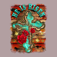 He Is Risen Cross With Roses Background Vintage Hoodie | Teevron