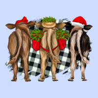 Christmas Heifers Back View Urban Heavy Tee | Teevron