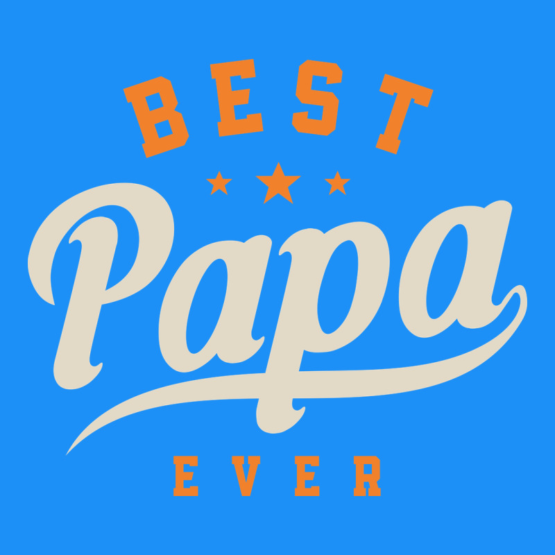 Mens Best Papa Ever Funny Fathers Day Classic Tee by linhVisuals | Teevron