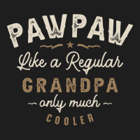 Mens Pawpaw Like A Regular Grandpa Funny Fathers Day Classic Tee | Teevron