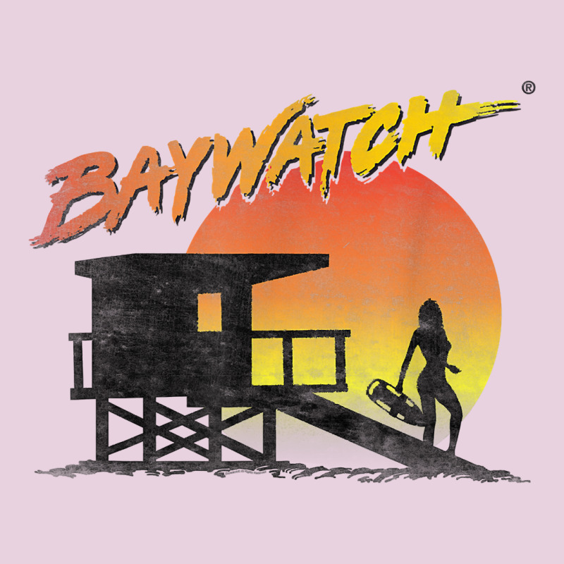 Baywatch Lifeguard Sunset T Shirt Classic Tee by linhVisuals | Teevron