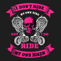 Biker Gear Motorcycle Gifts Biker Chick I Ride My Biker Tank Top Classic Tee | Teevron