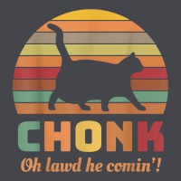 Chonk Cat Scale Meme Retro Oh Lawd He Comin' Memes T Shirt Classic Tee | Teevron