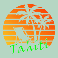 Outdoor T  Shirt Tahiti Retro Vintage Sunset T  Shirt Classic Tee | Teevron