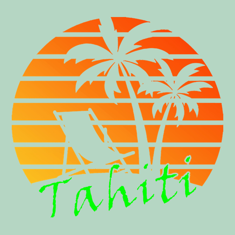 Outdoor T  Shirt Tahiti Retro Vintage Sunset T  Shirt Classic Tee by linhVisuals | Teevron