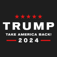 Donald Trump 2024 Take America Back Election   The Return Sweatshirt Classic Tee | Teevron